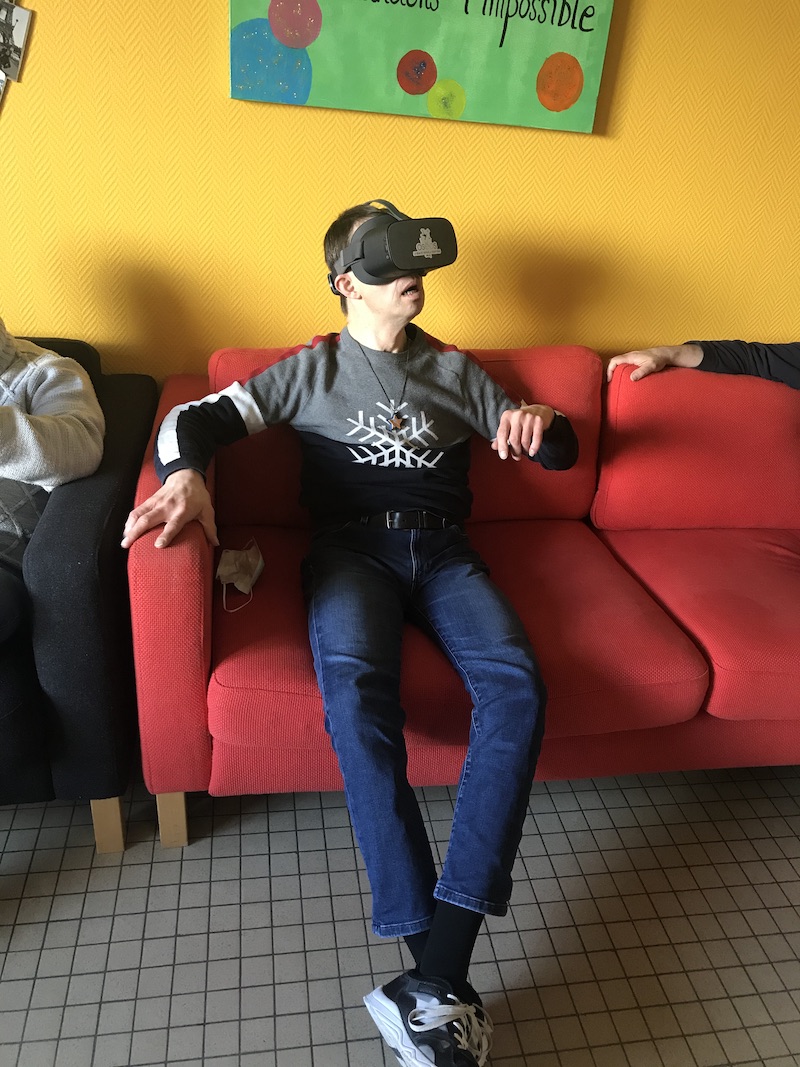 Découverte de la réalité virtuelle dans le cadre d'un abonnement d'animation de groupe